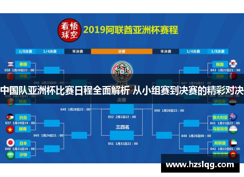 中国队亚洲杯比赛日程全面解析 从小组赛到决赛的精彩对决